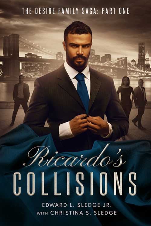 Thriller Book Cover Design: Ricardo's Collisions